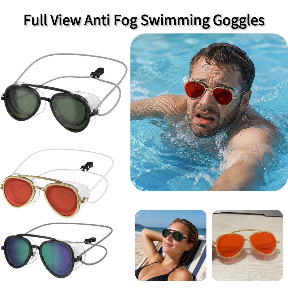 Full View Swimming Goggles Ant - Anti Pollution Mask recension och pris