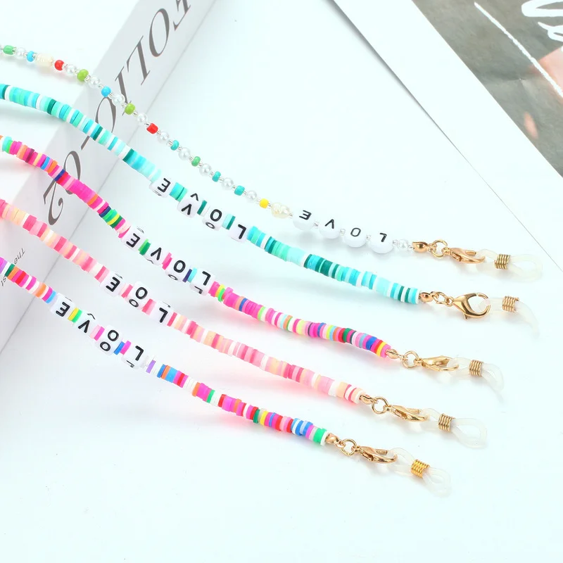 2024 Fashion Color Soft Potter - Mask Chain Holder recension och pris