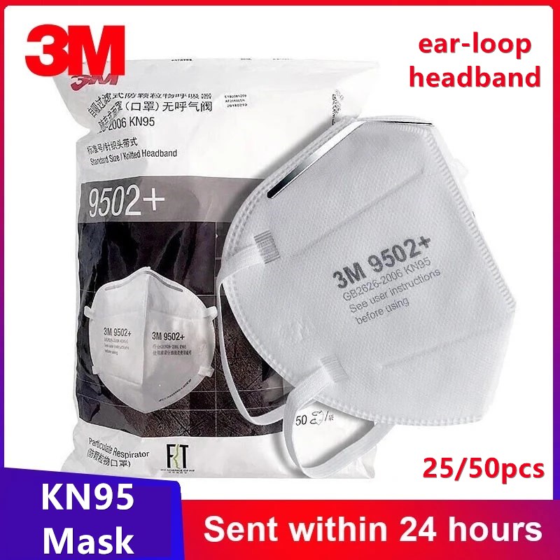 3M KN95 Original Face Protecti - 3M Mask 9502+ recension och pris